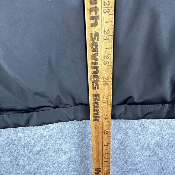 Madewell Jacket Womens XL Black Hooded Quilted Puffer Parka Coat Full Zip Winter - Picture 10 of 16